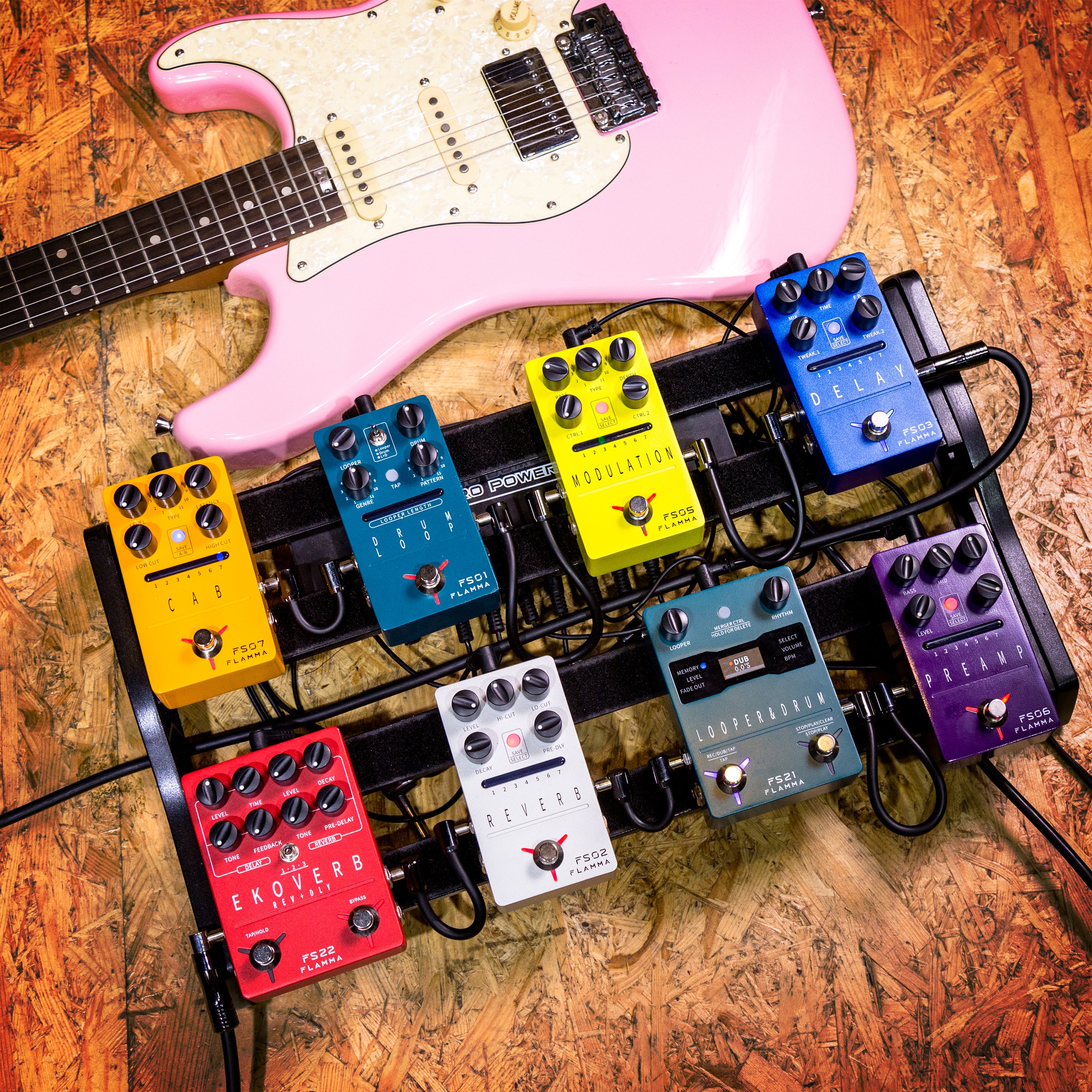 FS-Series Stereo Stompbox – Flamma Innovation