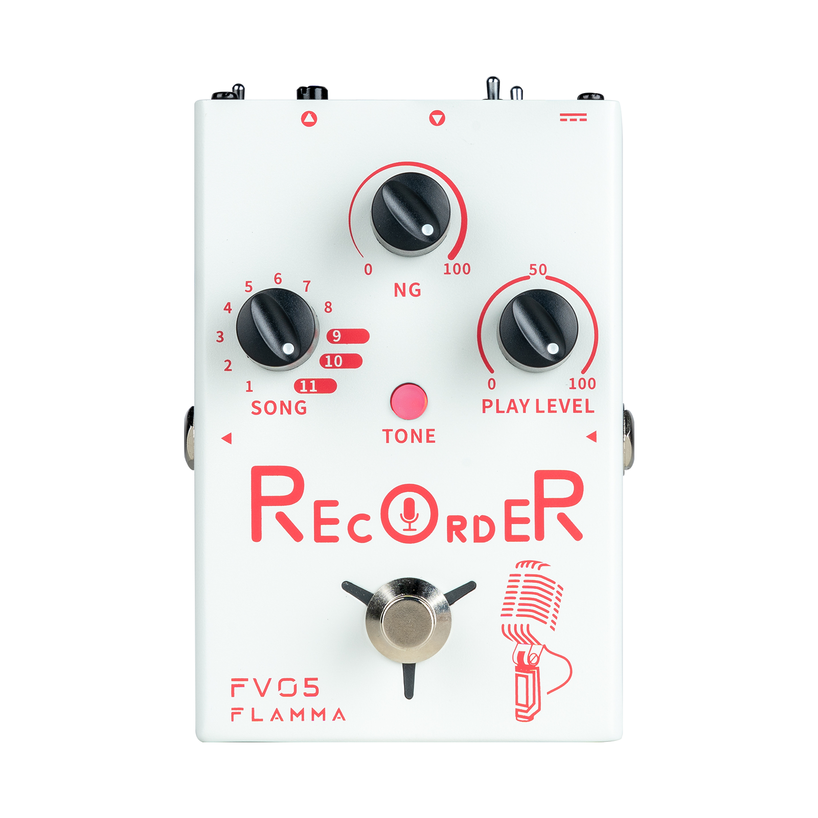 FLAMMA FV05 Recorder Vocal Effects Pedal – Flamma Innovation FLAMMA FV05 Recorder Vocal Effects Pedal – Flamma Innovation