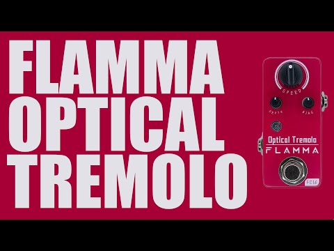 FLAMMA FC16 Classic Optical Tremolo Pedal