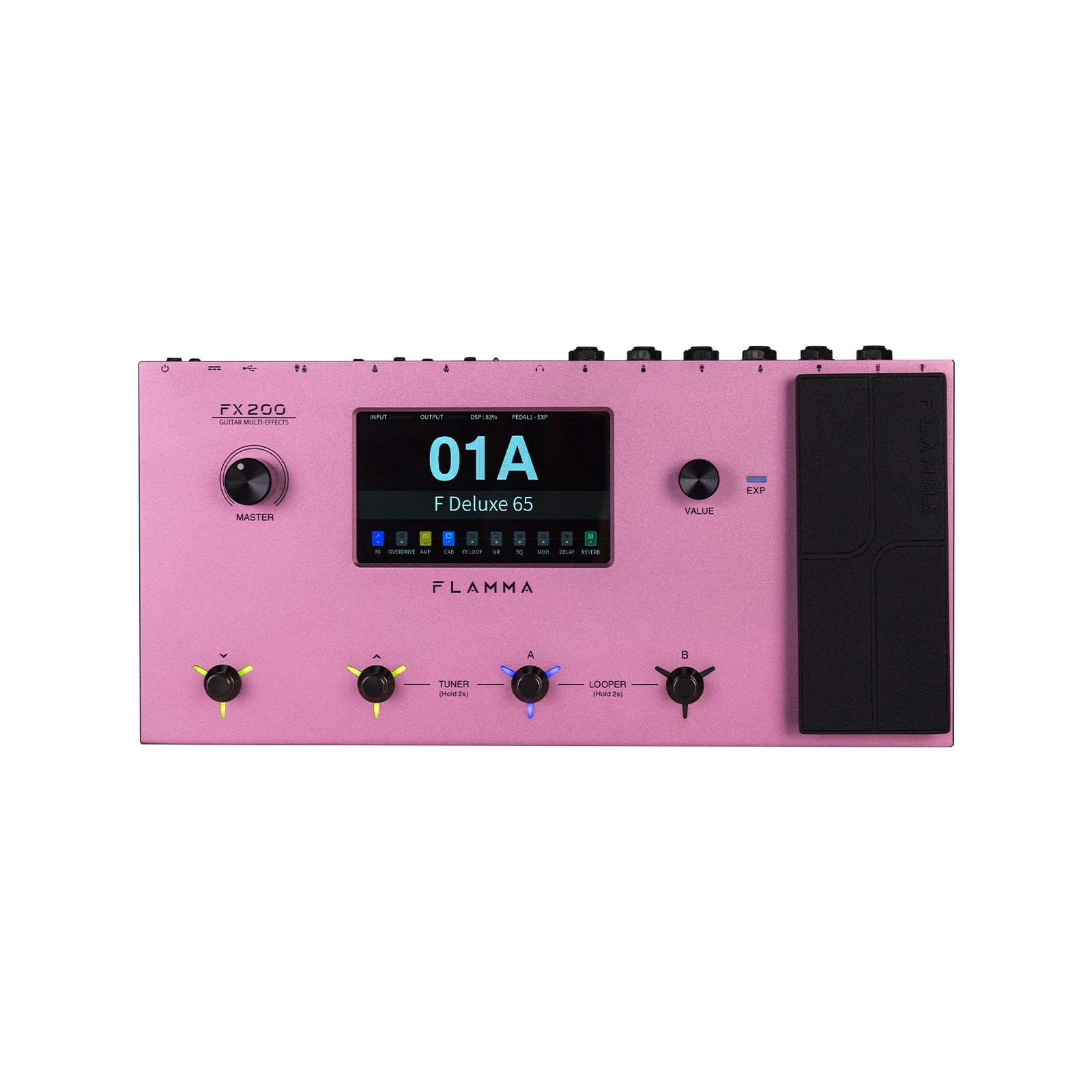 ã®ã¿ãŒ FLAMMA FX200 ðžFLAMMA FX200 Guitar Multi Effects â Flamma Innovation