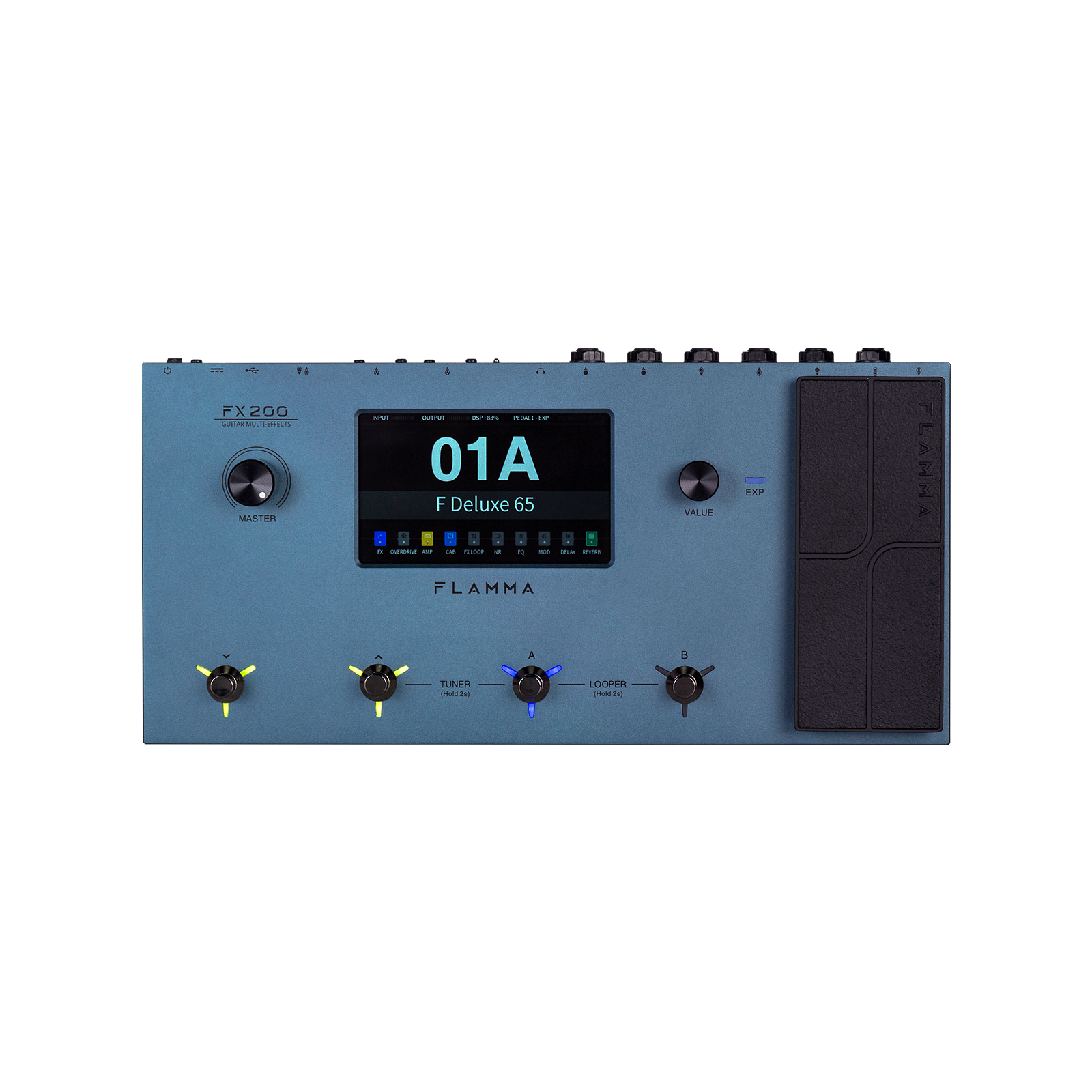 🎸FLAMMA FX200 Guitar Multi Effects