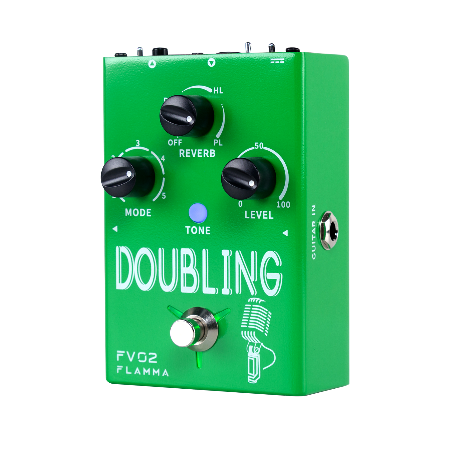 FLAMMA FV02 Doubling Vocal Effects Pedal