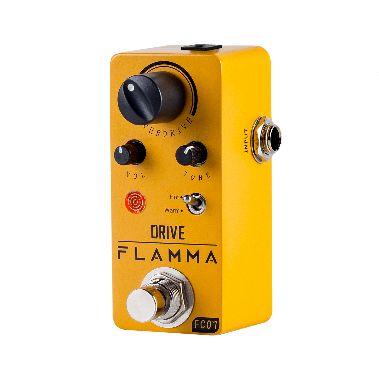 FLAMMA FC07 Analog Overdrive Effects Pedal Warm and Creamy Vintage Tube sounds
