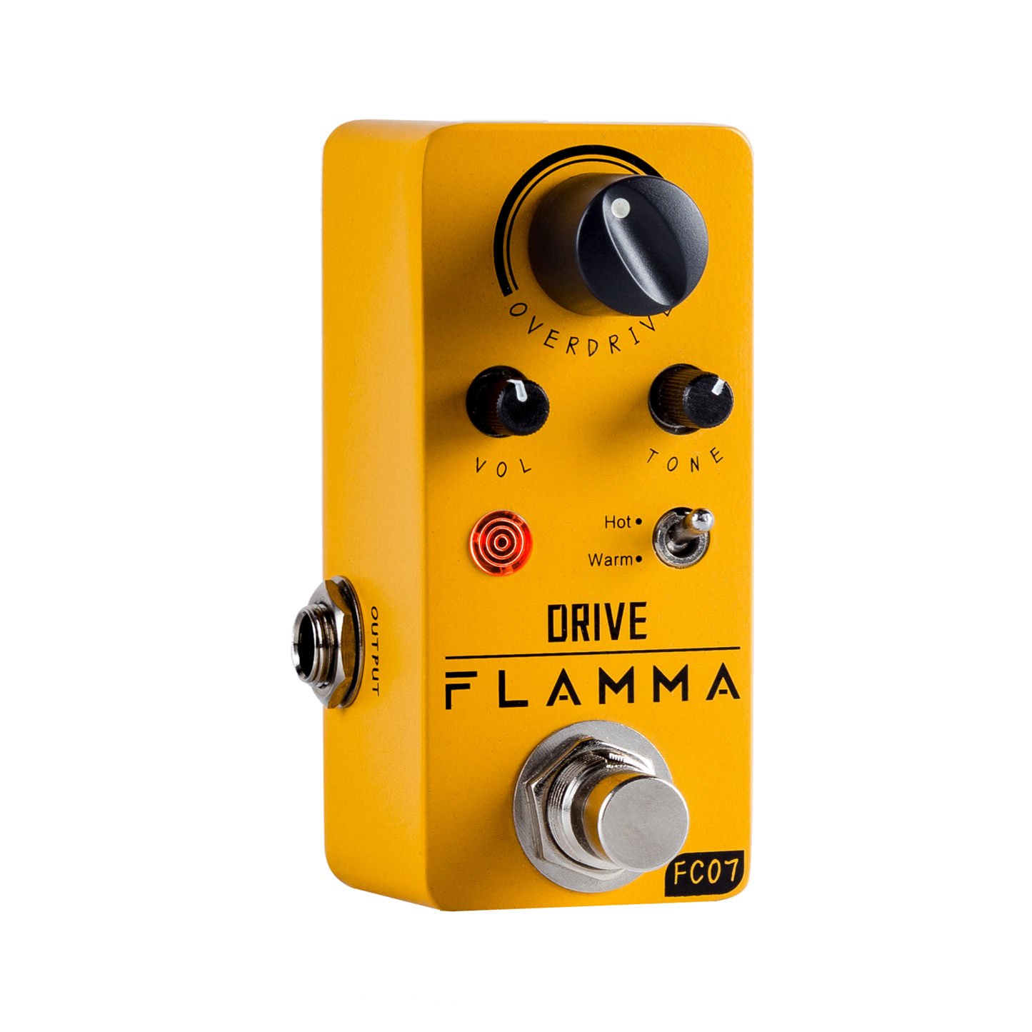 FLAMMA FC07 Analog Overdrive Effects Pedal Warm and Creamy Vintage Tube sounds