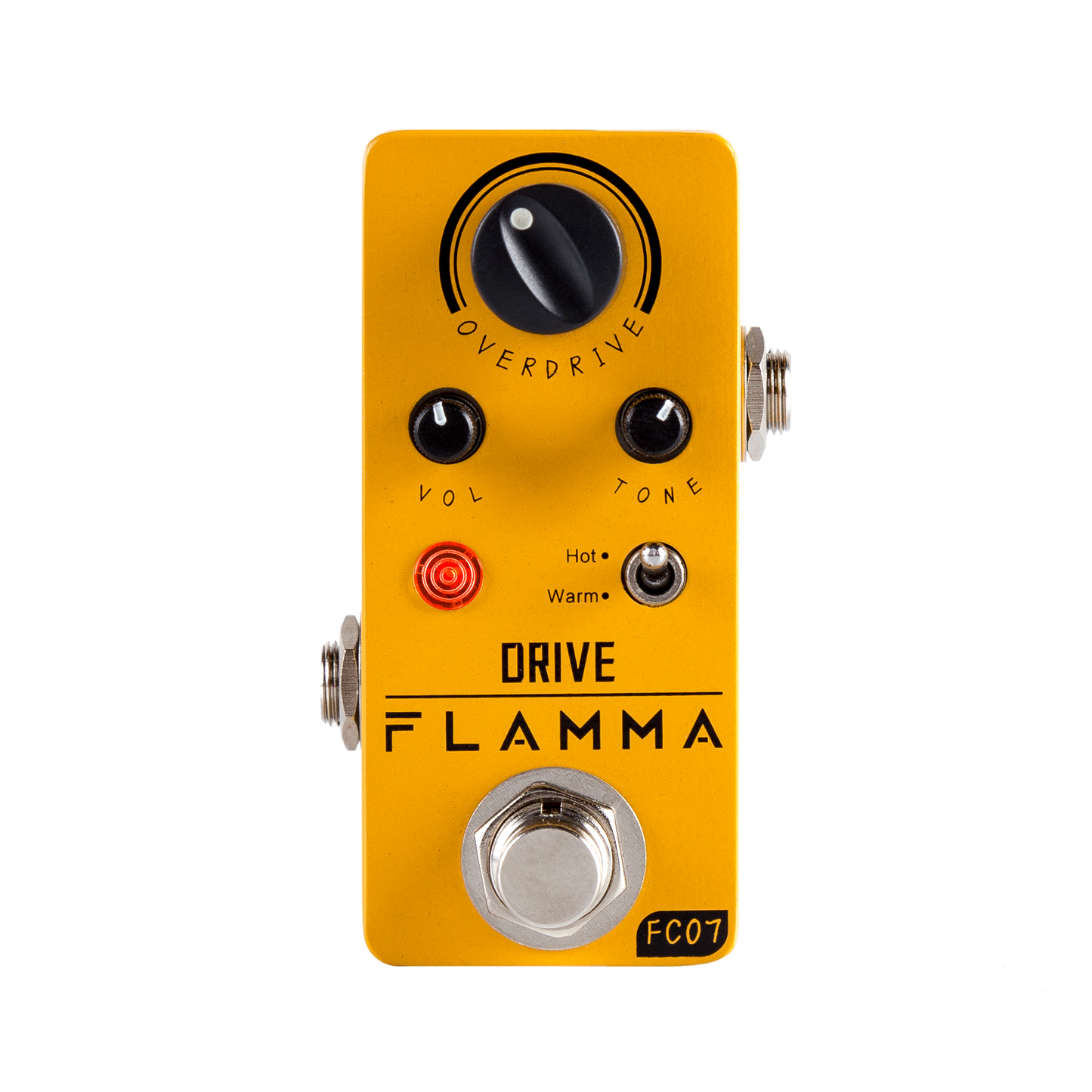 FLAMMA FC07 Analog Overdrive Effects Pedal Warm and Creamy Vintage Tube sounds