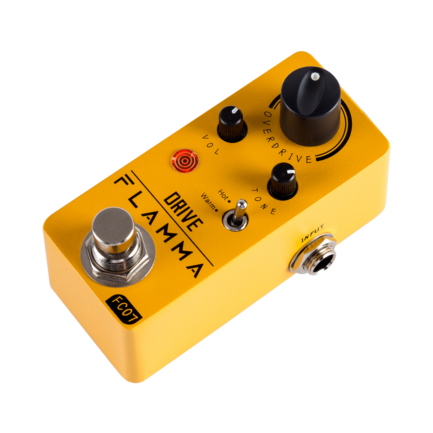 FLAMMA FC07 Analog Overdrive Effects Pedal Warm and Creamy Vintage Tube sounds