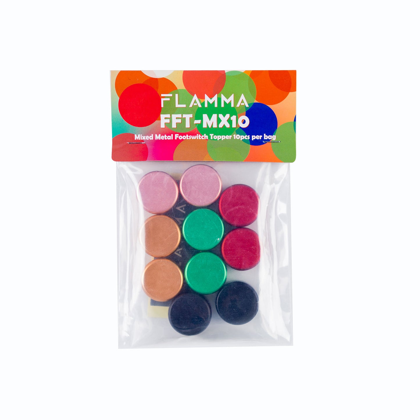 FLAMMA FFT-MX10 ONE-STEP INSTALLATION PEDAL FOOTSWITCH TOPPER