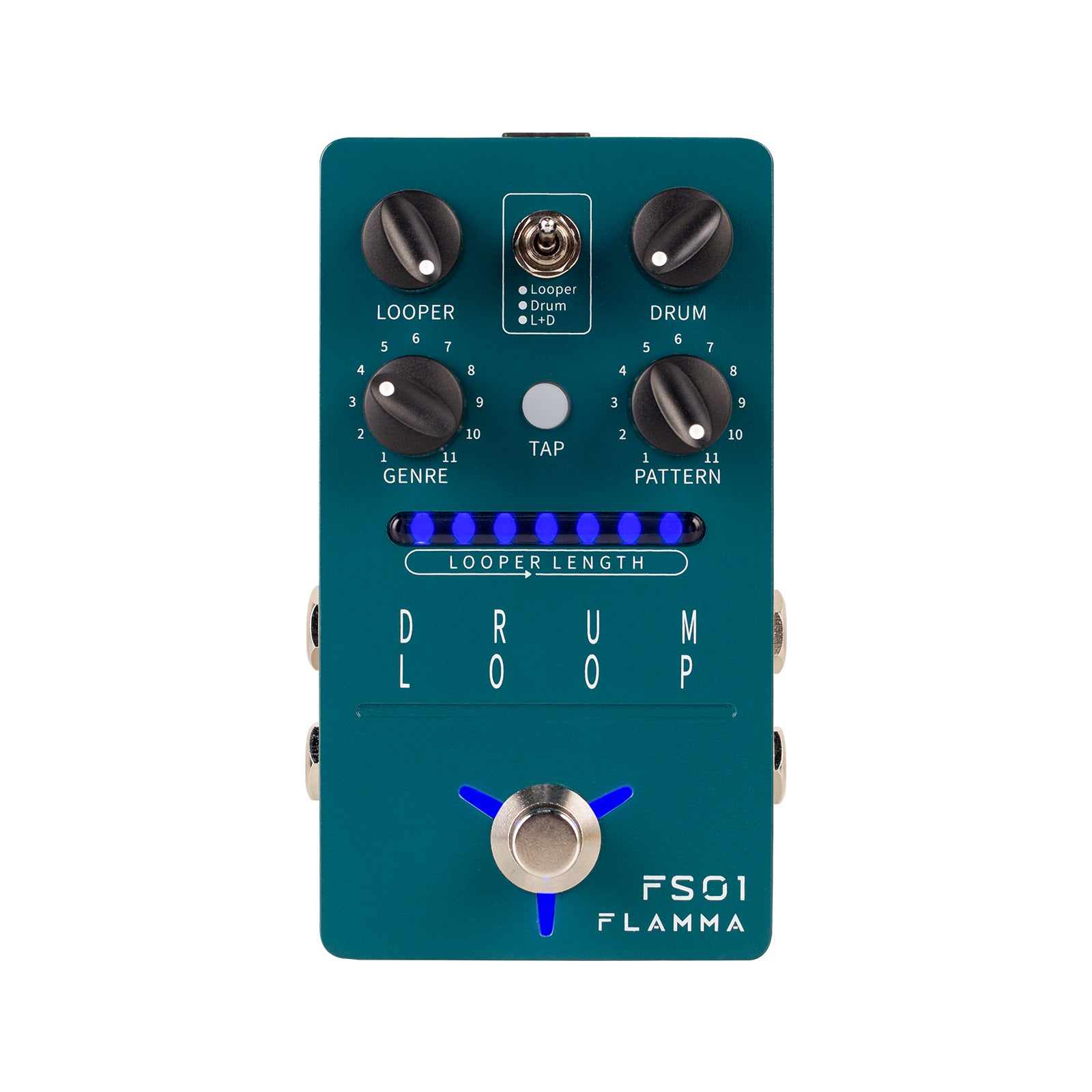 fame looper pedal FLAMMA FS01 Drum Machine & Phrase Loop Pedal with 11 Groove Styles and – Flamma Innovation
