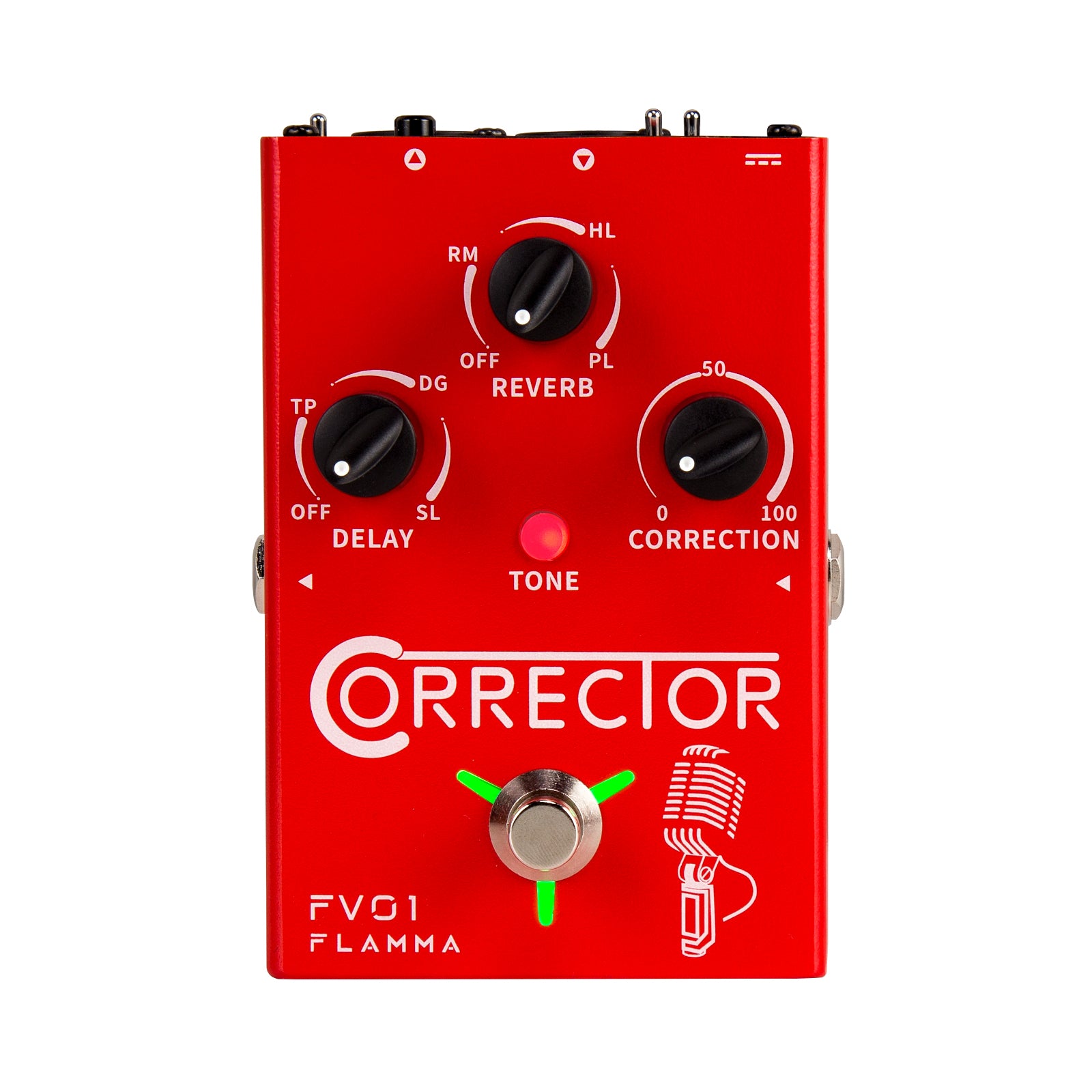 FLAMMA FV01 Correcior Vocal Pitch Correction Effect Pedal