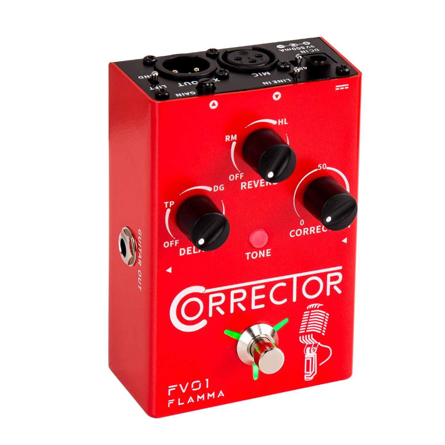 FLAMMA FV01 Correcior Vocal Pitch Correction Effect Pedal