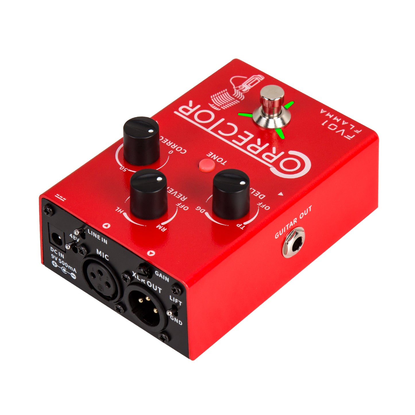 FLAMMA FV01 Correcior Vocal Pitch Correction Effect Pedal
