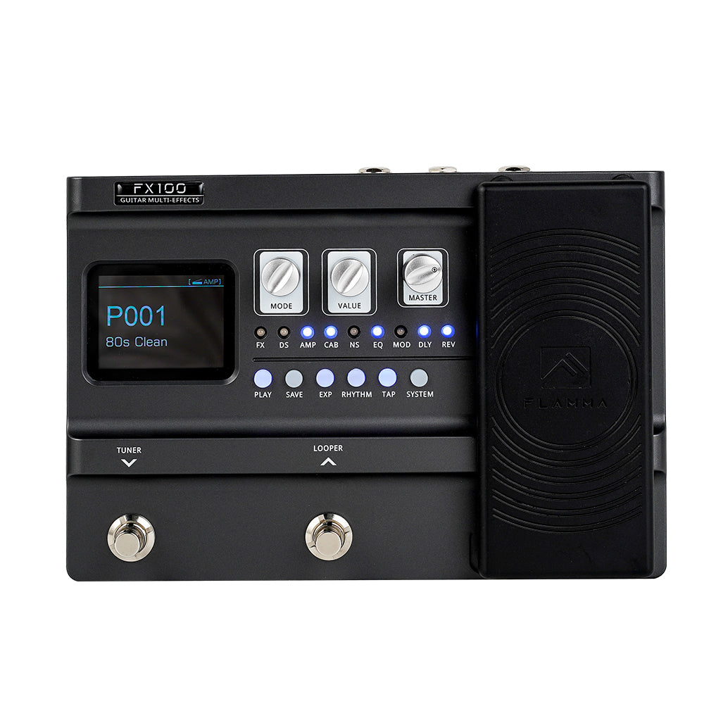 FLAMMA Portable Multi Effects Pedal FX100