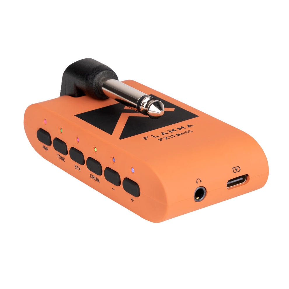 FLAMMA FX11 Bass Guitar Portable Modeling Headphone Amps Flamma