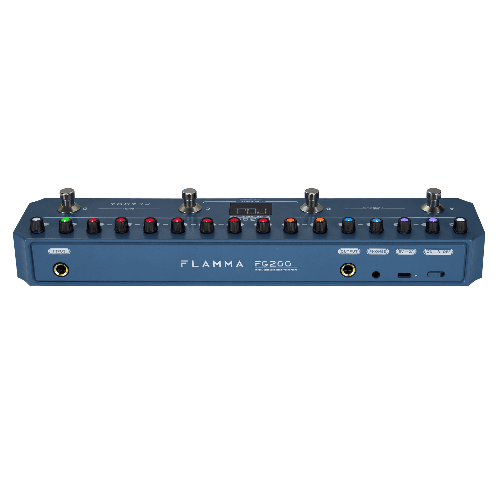 FLAMMA FG200 Intelligent Combined Effects Pedal Multi Stompboxes