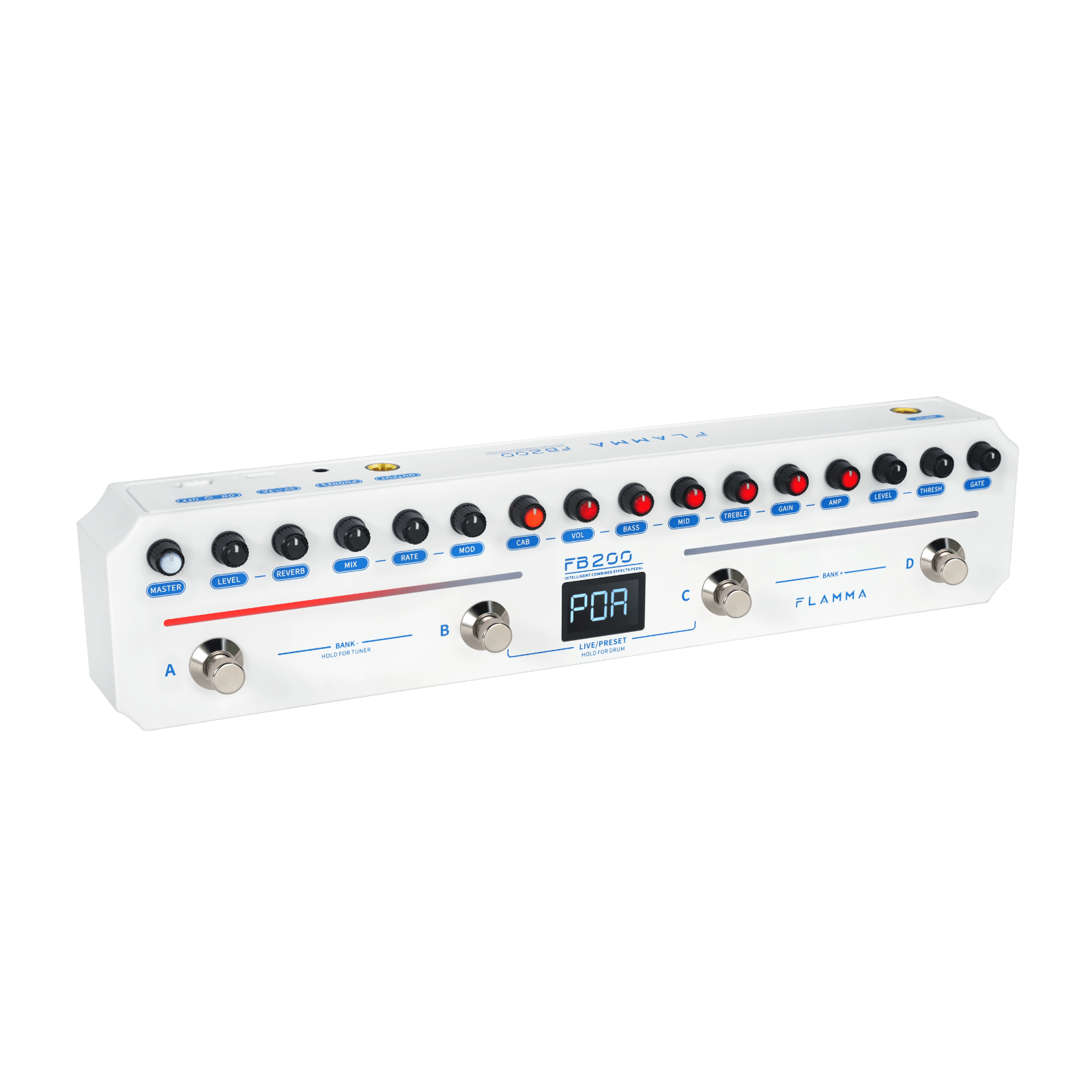 multi effects pedal for bass FLAMMA FB200 Bass Guitar Intelligent Combined Multi Effects Pedal – Flamma Innovation