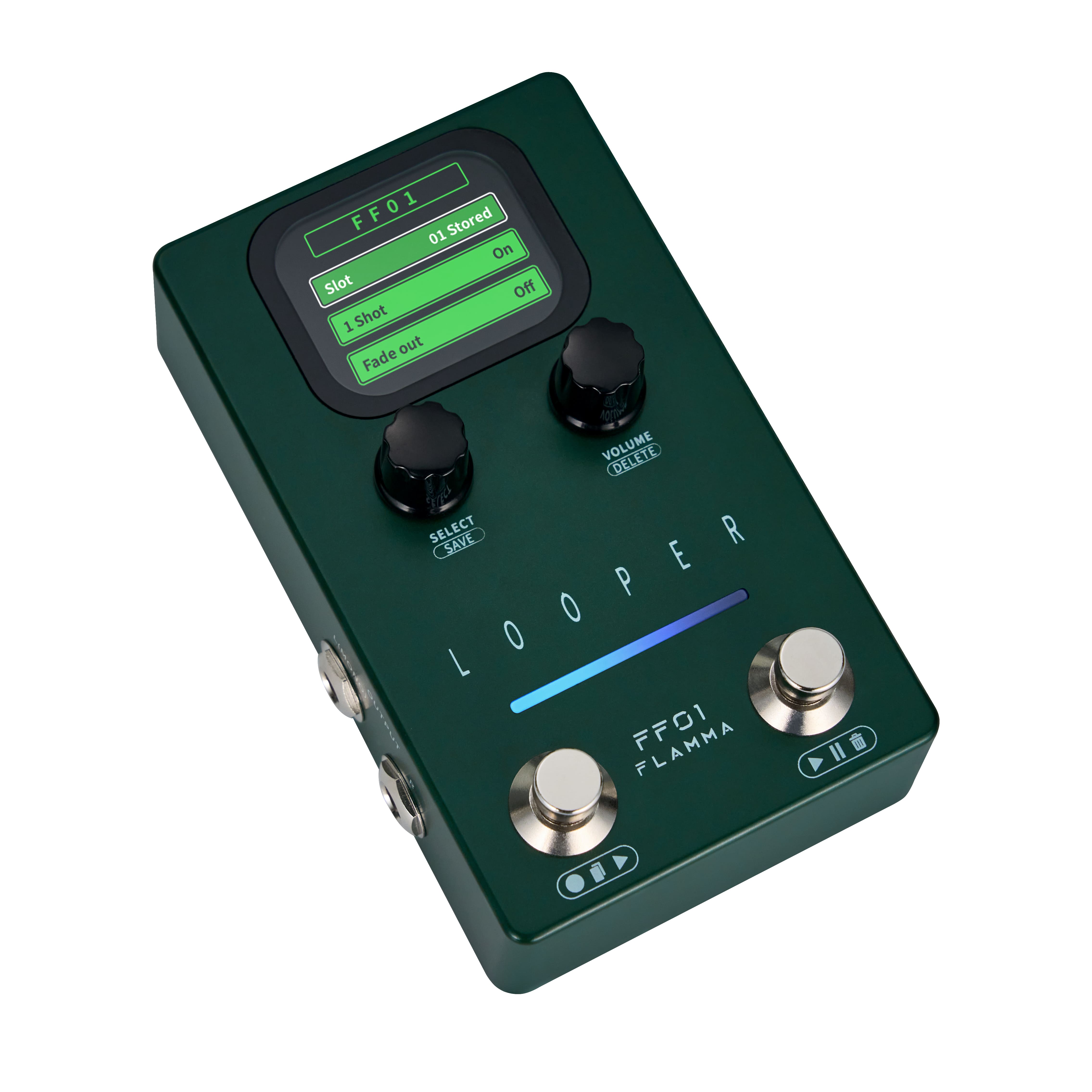 FLAMMA FF01 Dual Footswitch Stereo Looper Pedal