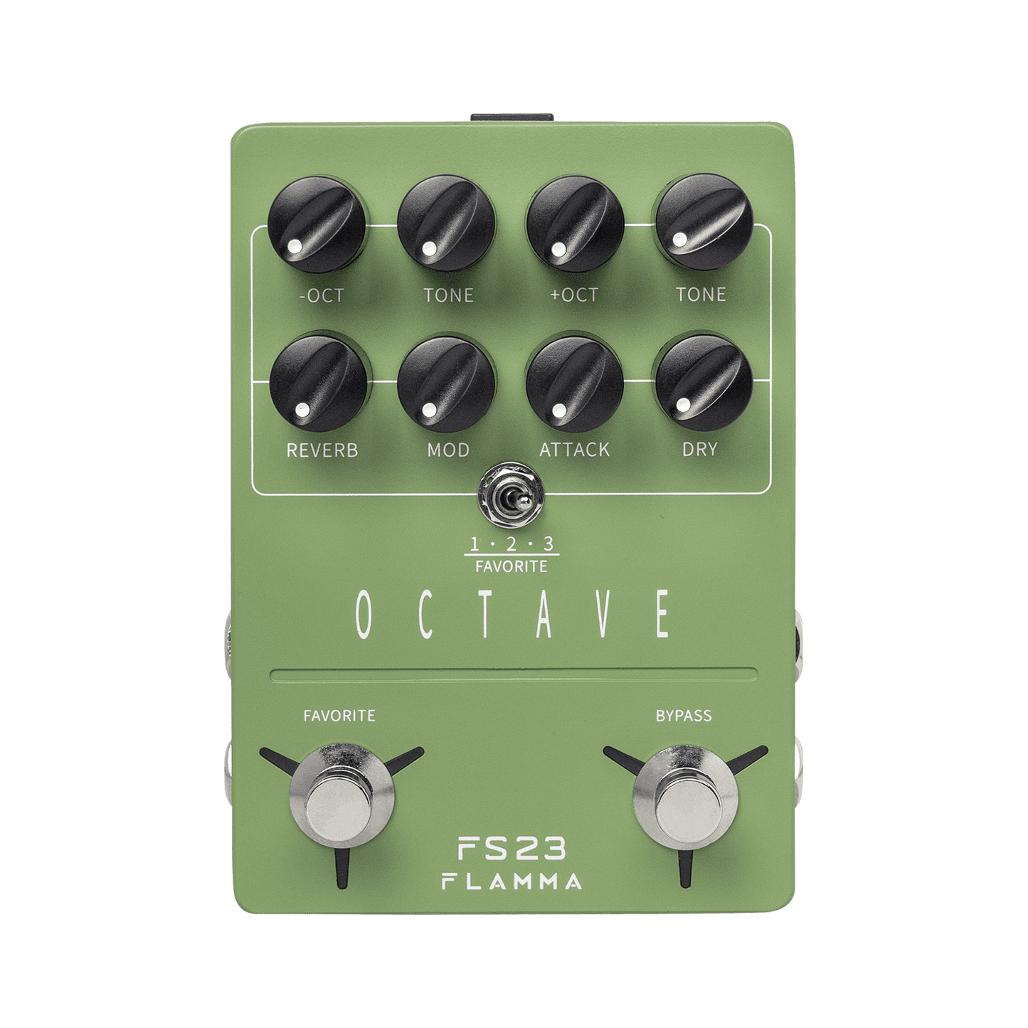 FLAMMA FS23 Dual-Footswitch Stereo Octave Pedal