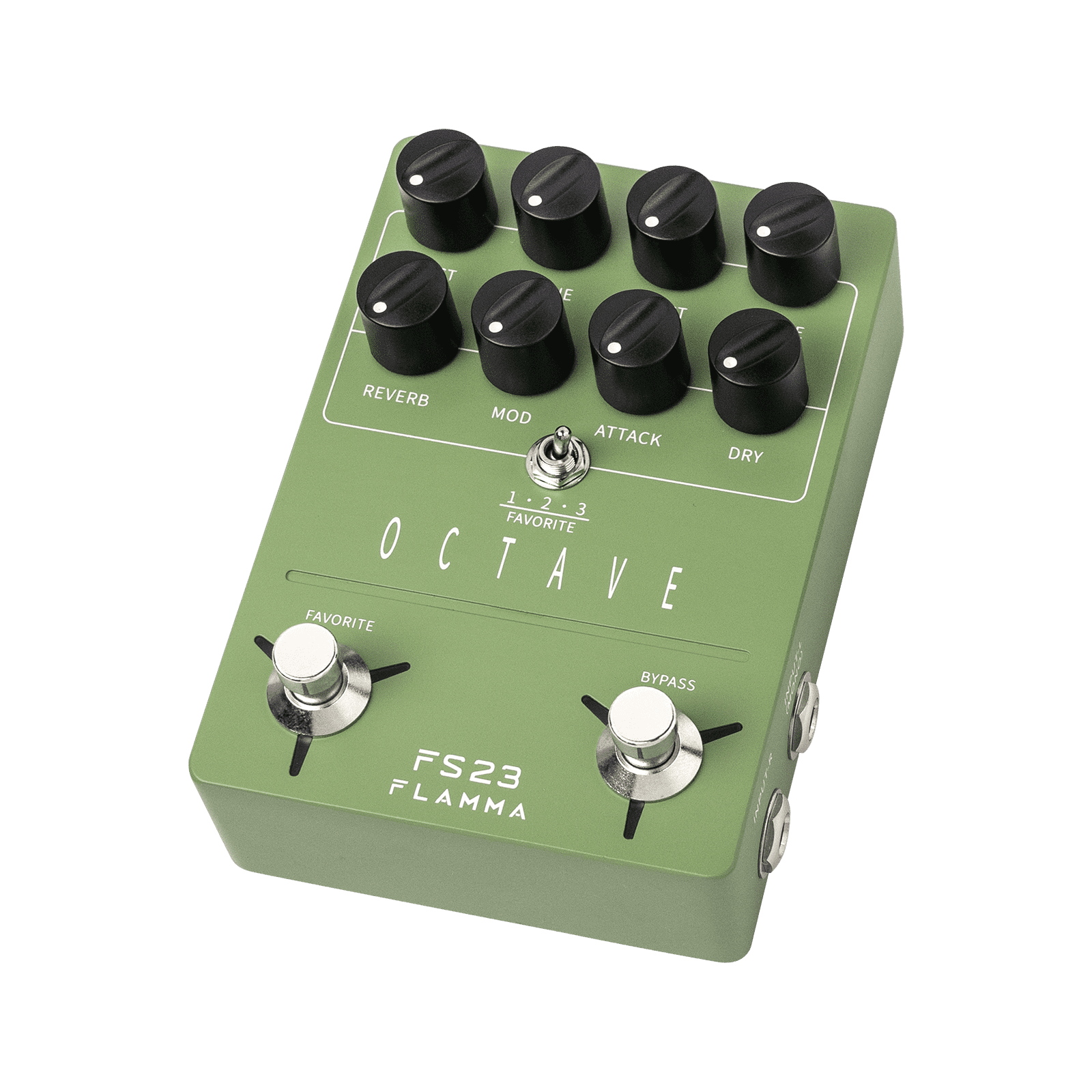FLAMMA FS23 Dual-Footswitch Stereo Octave Pedal
