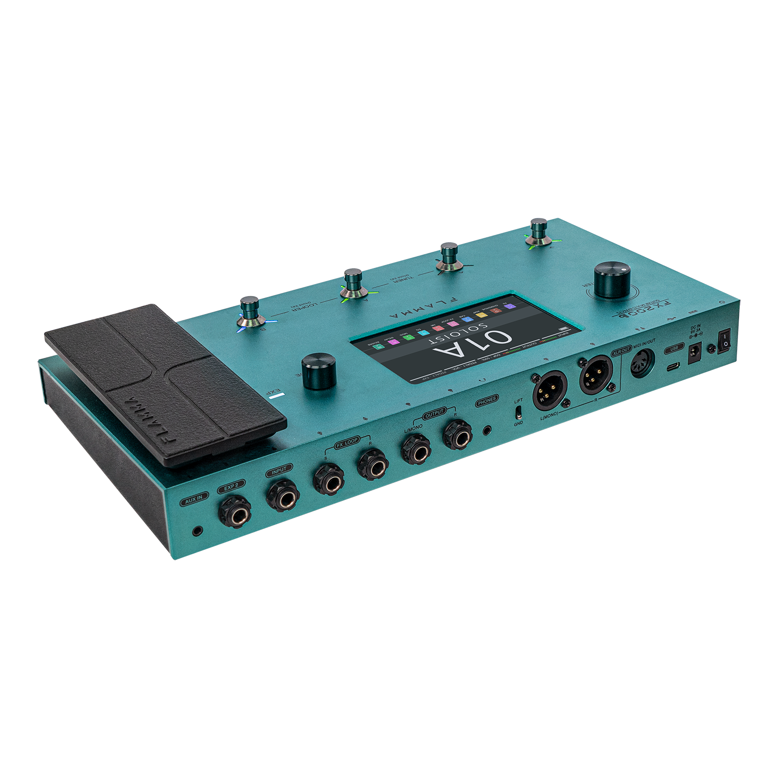 🎸FLAMMA FX200b Guitar Multi Effects Bulit-in Rechargable 3000mAh 🎸FLAMMA FX200b Guitar Multi Effects Bulit-in Rechargable 3000mAh