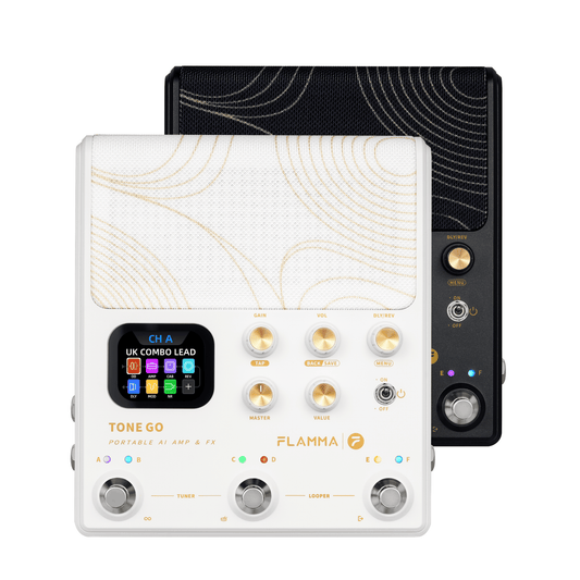 FLAMMA TONE GO PORTABLE AI AMP & FX