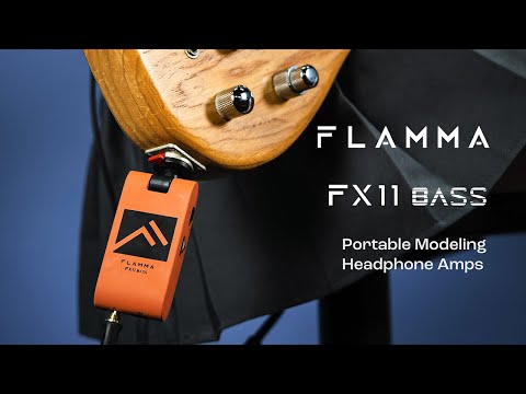 FLAMMA FX11 Bass Guitar Portable Modeling Headphone Amps
