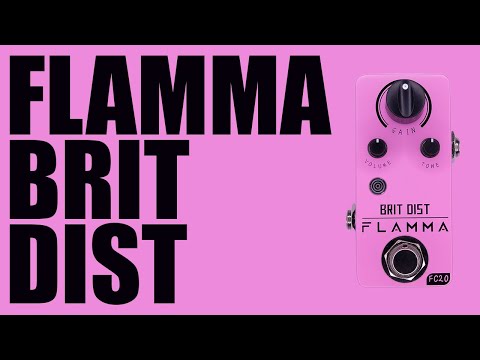 FLAMMA FC20 BRIT DIST  Mini British Distortion Bring you back to 70S Vibe