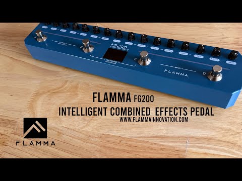 FLAMMA FG200 Intelligent Combined Effects Pedal Multi Stompboxes