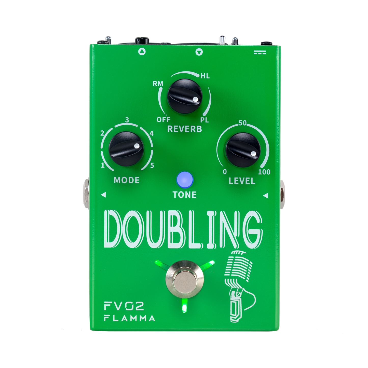 FLAMMA FV02 Doubling Vocal Effects Pedal