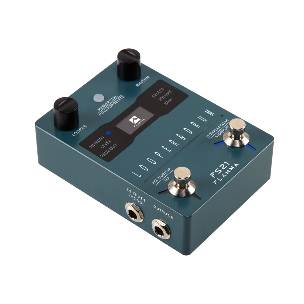 FLAMMA FS21 Stereo Drum Machine and Looper Pedal Editor Software  Supported