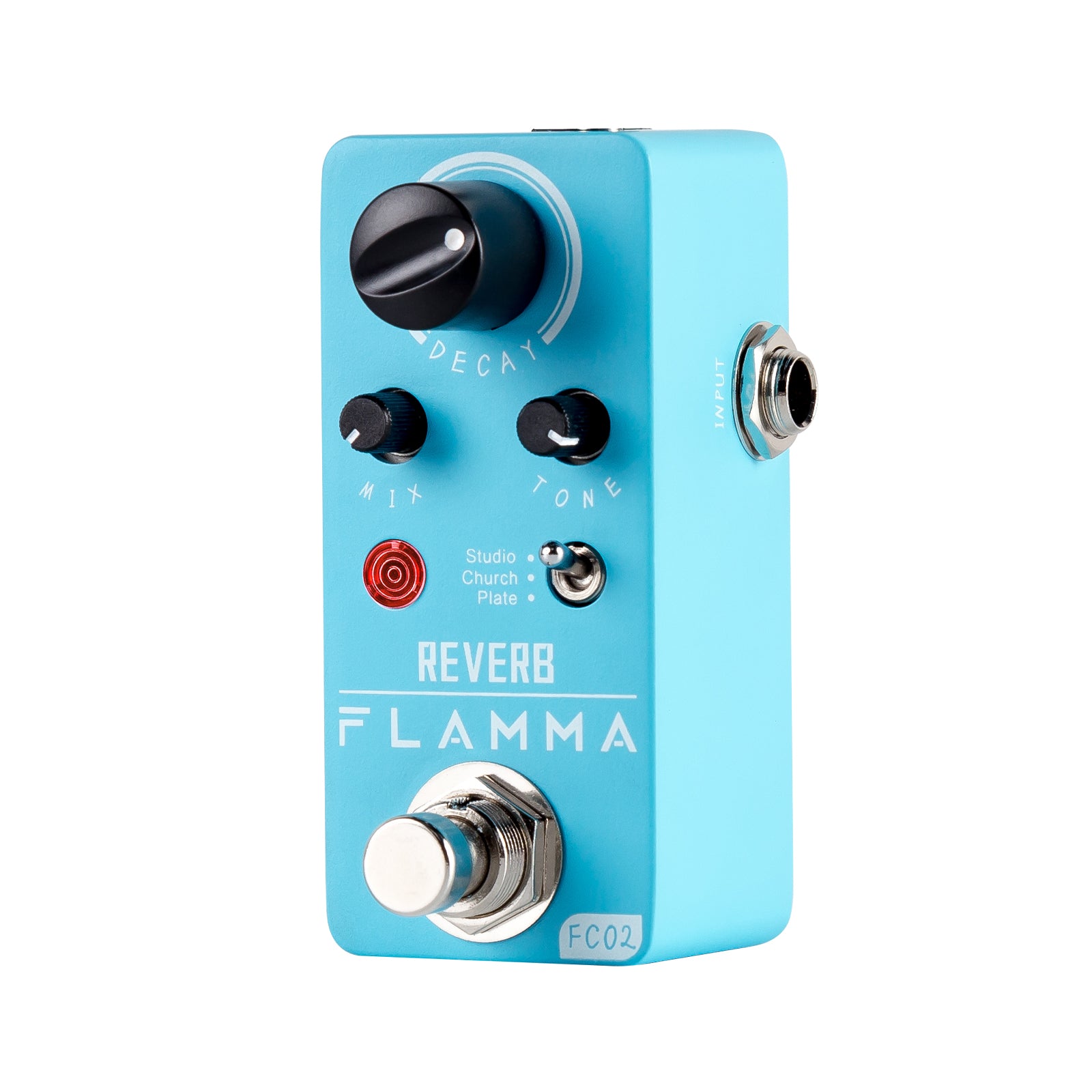FLAMMA FC02 Mini Guitar Reverb Pedal Studio Church Plate – Flamma Innovation