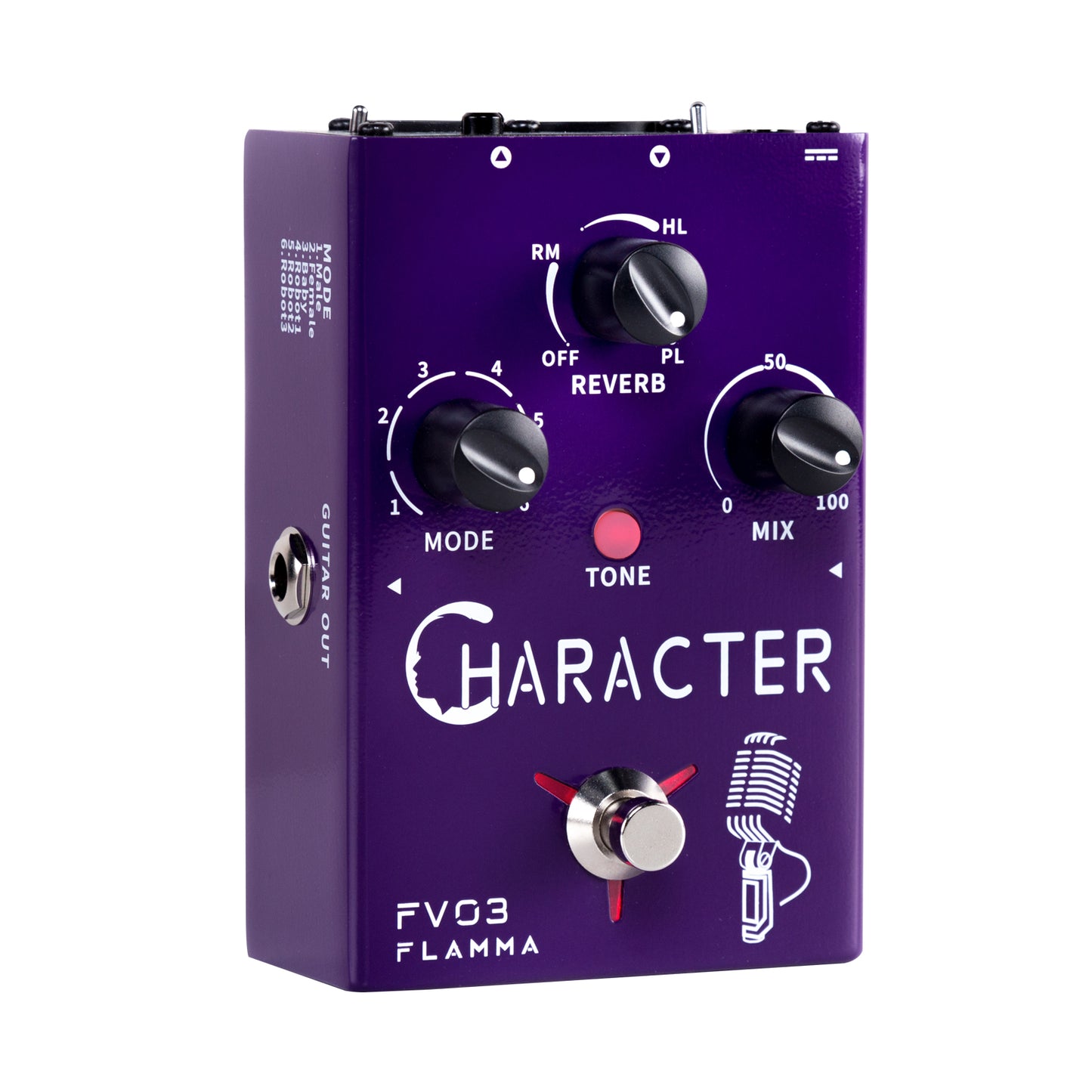 FLAMMA FV03 Character Vocal Effects Pedal