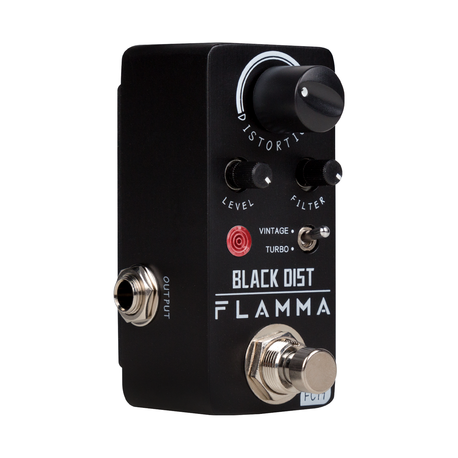 FLAMMA FC19 Black DIST Warm, Sweet, Vintage Distortion.