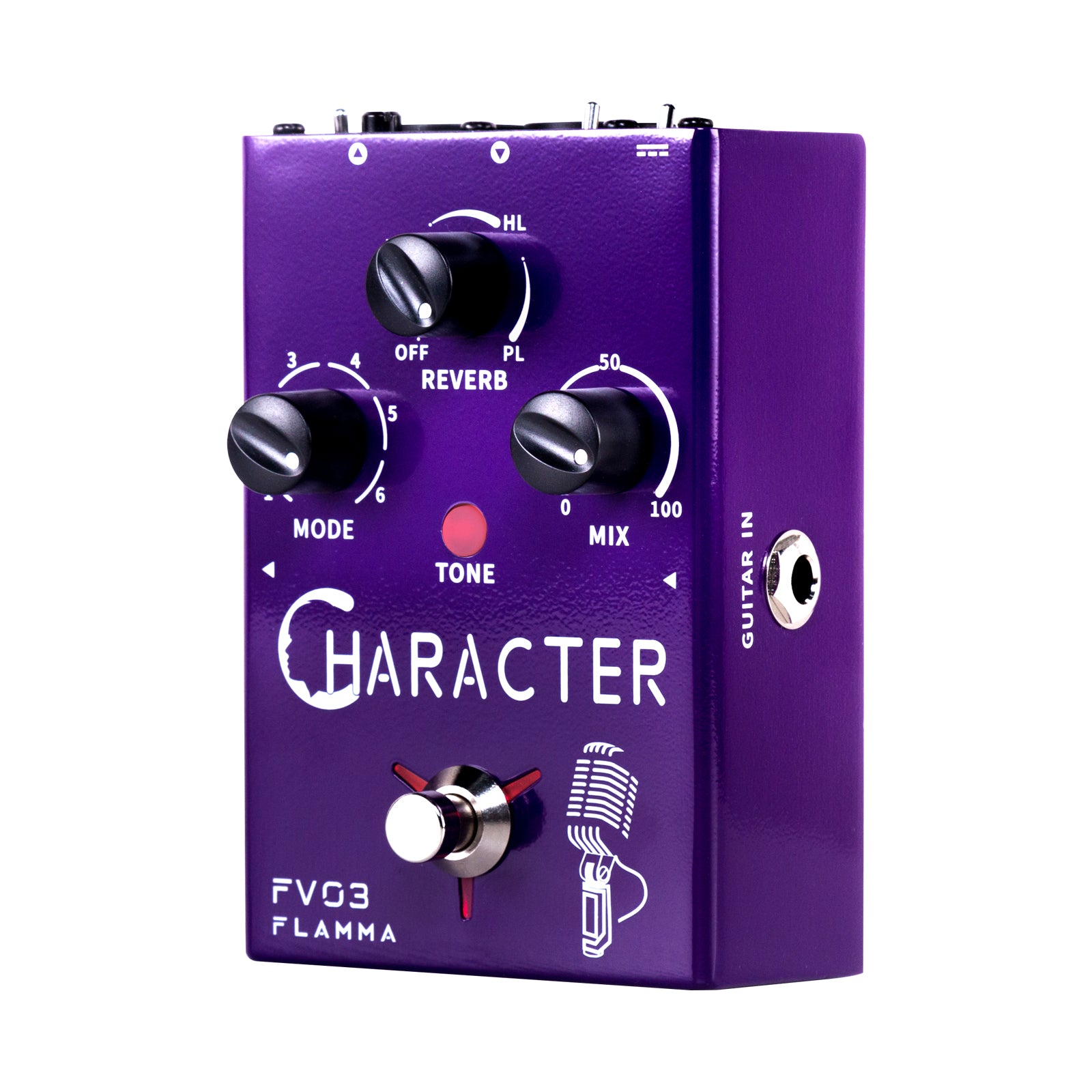 vocal distortion pedal FLAMMA FV03 Character Vocal Effects Pedal – Flamma Innovation