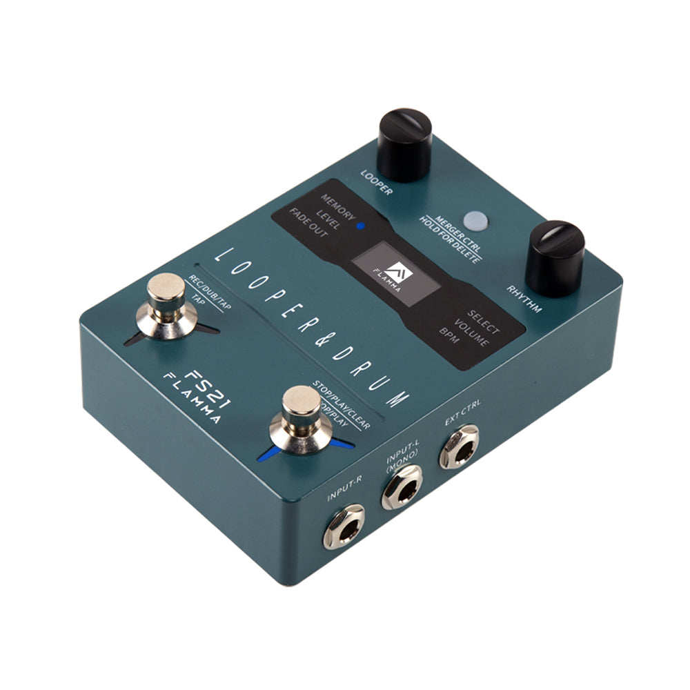 FLAMMA FS21 Stereo Drum Machine and Looper Pedal Editor Software  Supported