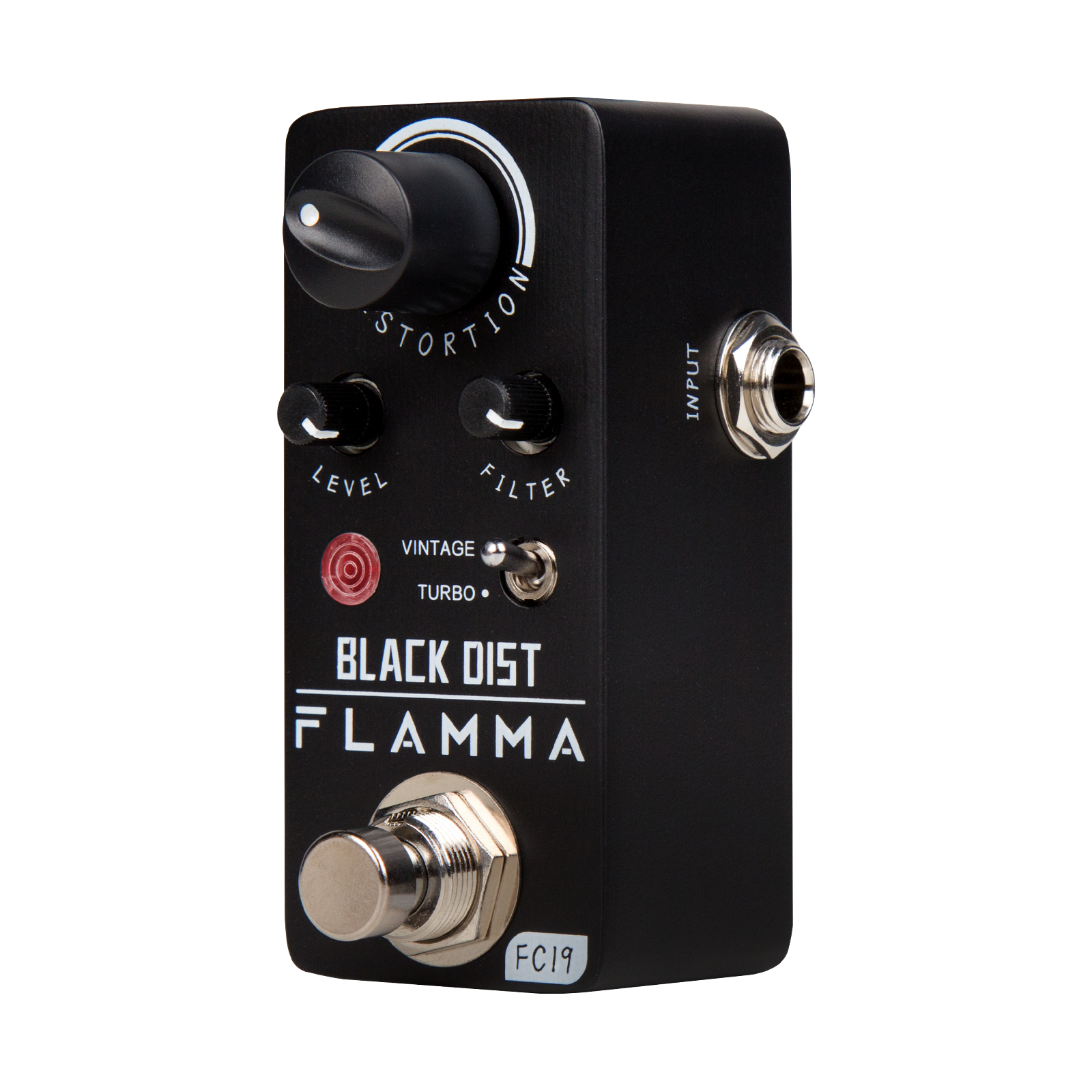 FLAMMA FC19 Black DIST Warm, Sweet, Vintage Distortion.