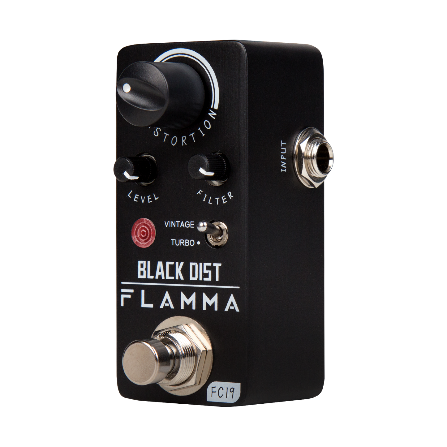 FLAMMA FC19 Black DIST Warm, Sweet, Vintage Distortion.