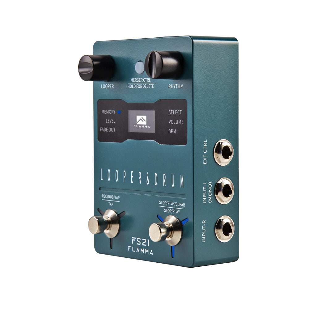 FLAMMA FS21 Stereo Drum Machine and Looper Pedal Editor Software  Supported