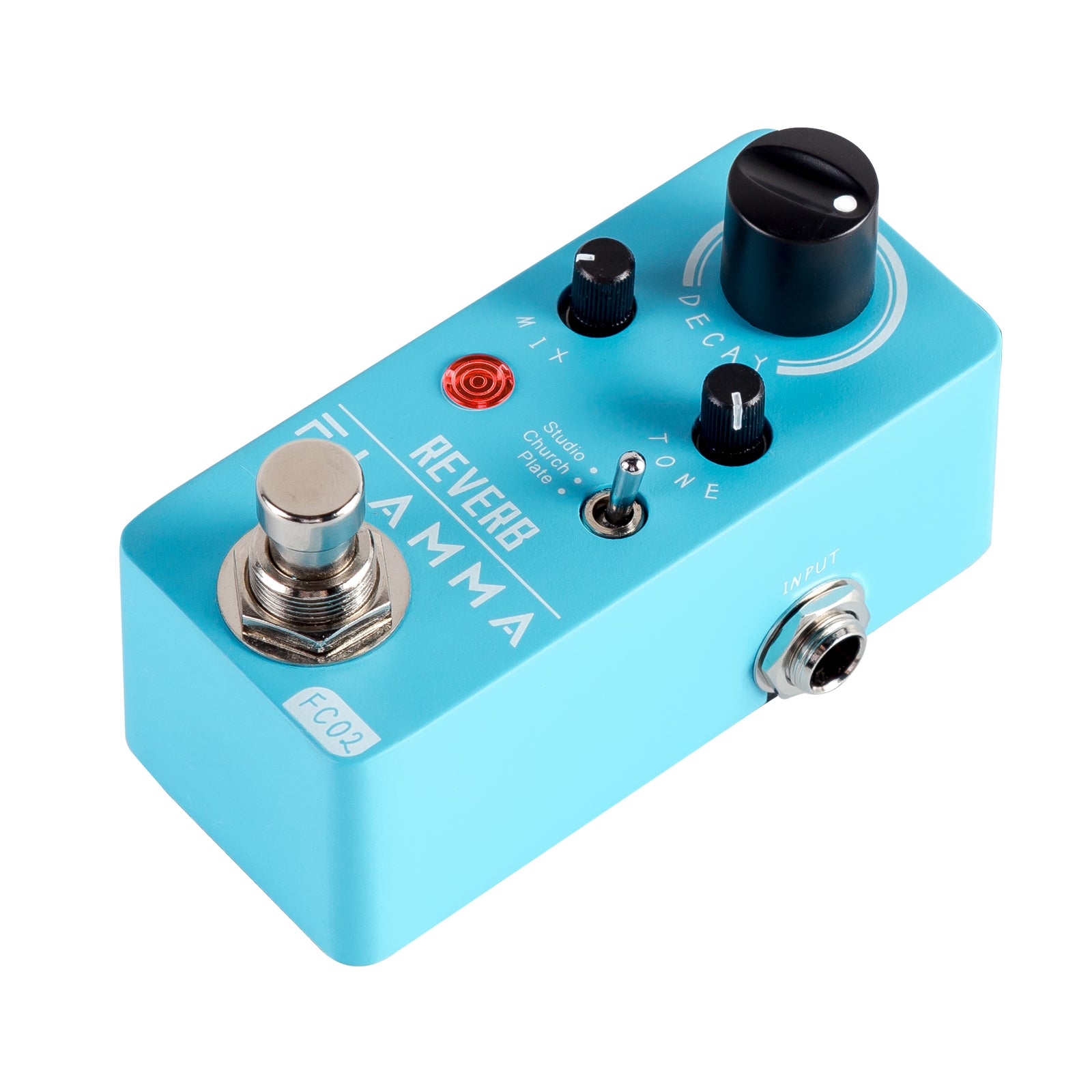 mini reverb pedal FLAMMA FC02 Mini Guitar Reverb Pedal Studio Church Plate – Flamma Innovation