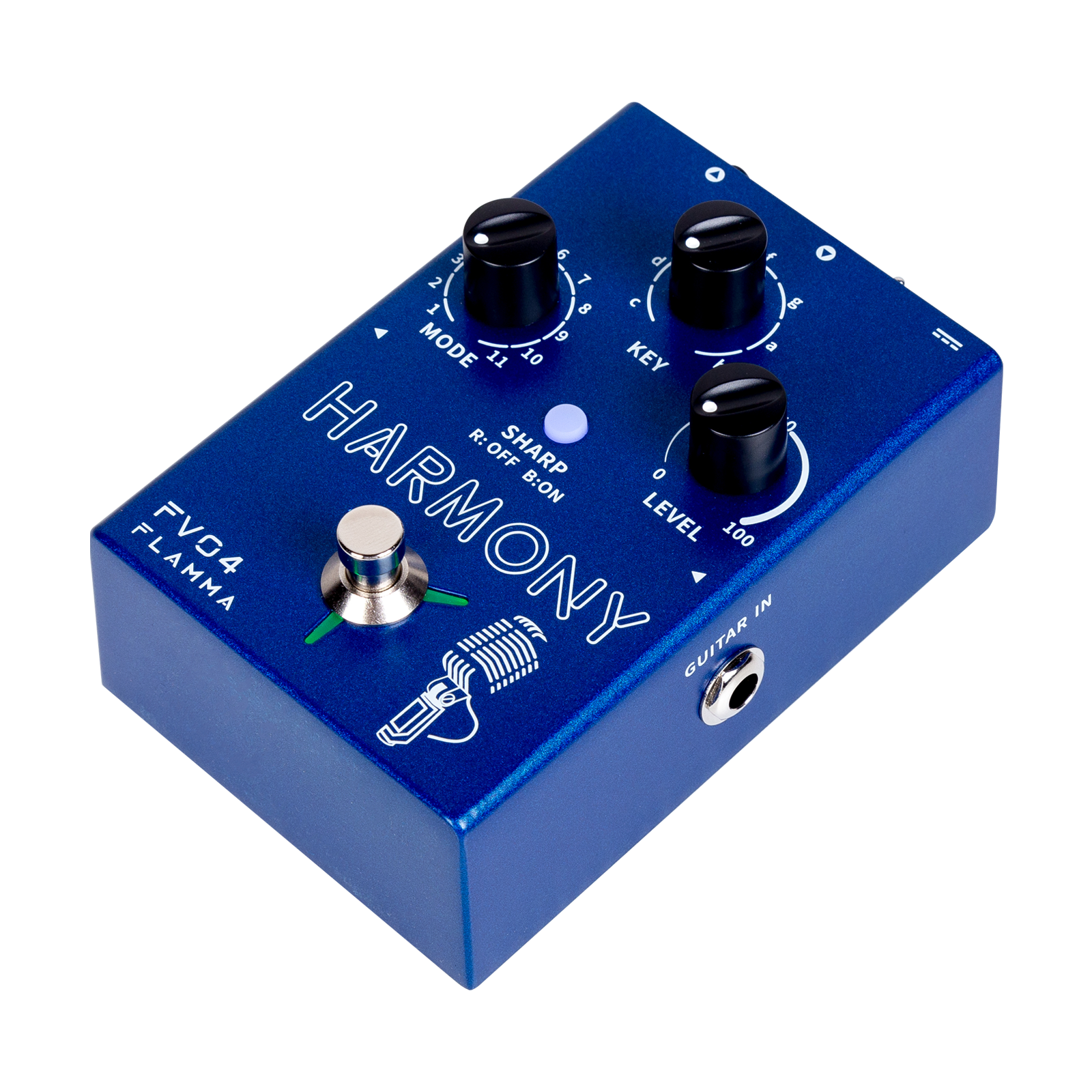 FLAMMA FV04 Harmony Vocal Pedal with Reverb Effects for FLAMMA FV04 Harmony Vocal Pedal with Reverb Effects for
