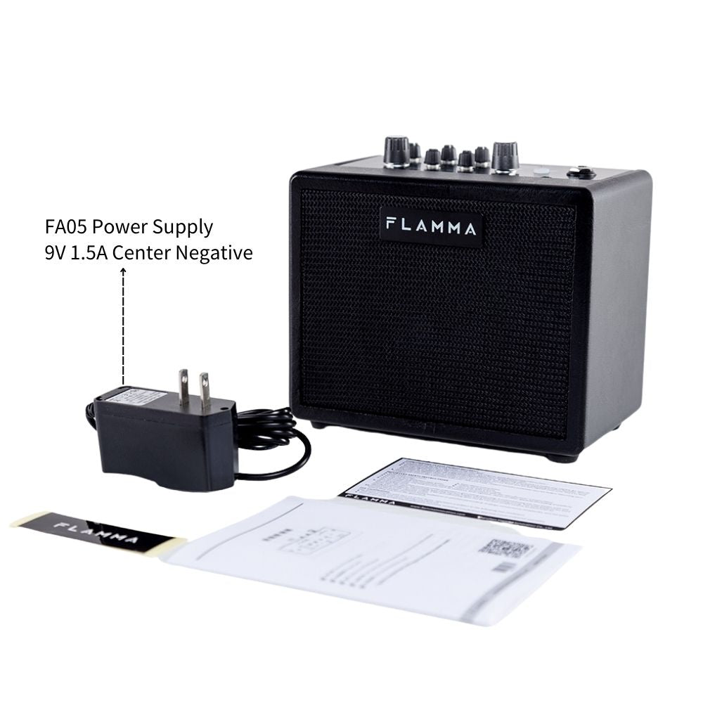 FLAMMA FA05 Mini Bluetooth Guitar Amplifier Compact Practice Amp