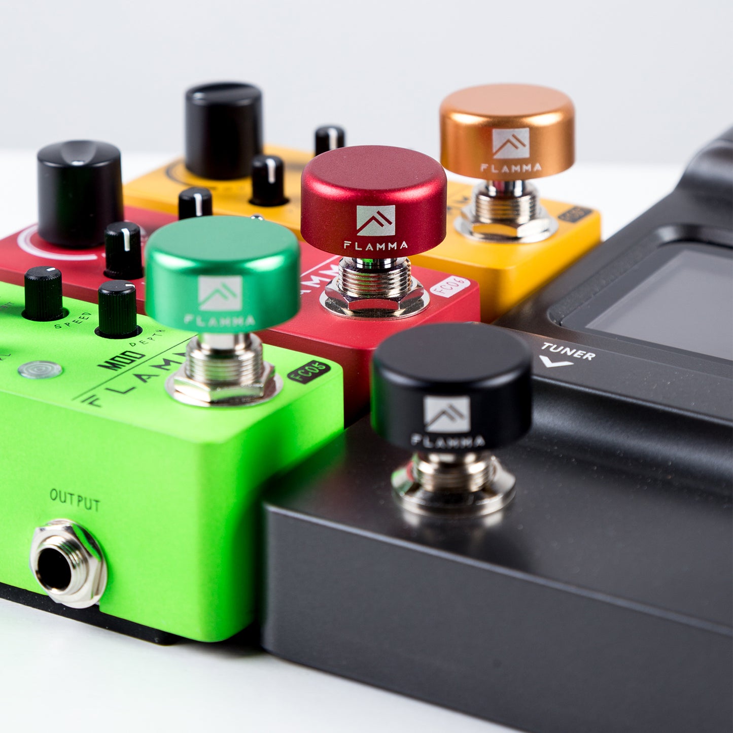 guitar pedal footswitch topper FLAMMA FFT-MX10 ONE-STEP INSTALLATION PEDAL FOOTSWITCH TOPPER – Flamma Innovation