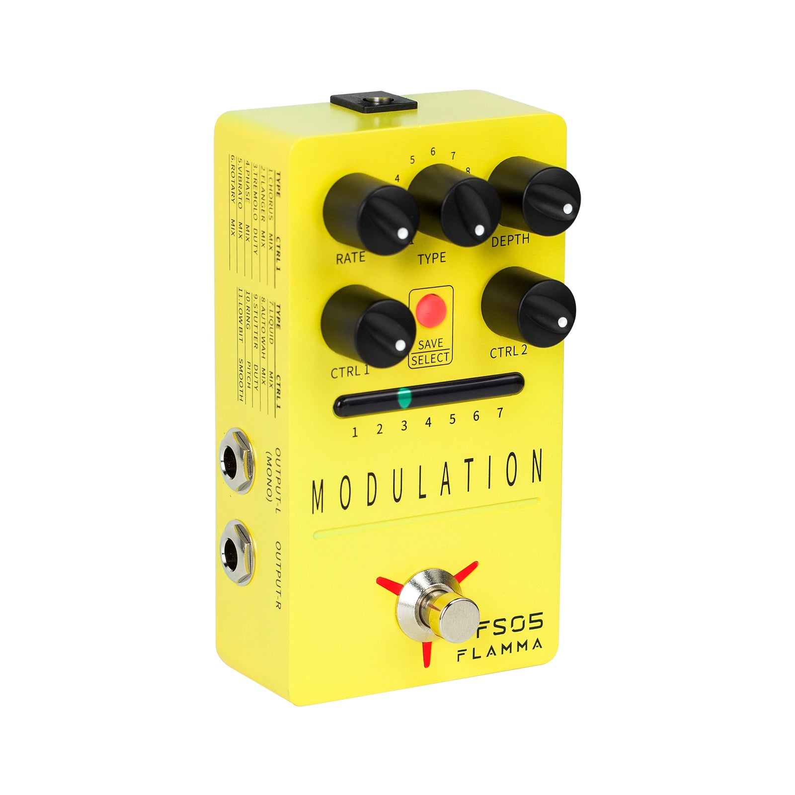 FLAMMA FS05 Multi Modulation 11 Modulation Effects from Classic to Exp – Flamma Innovation