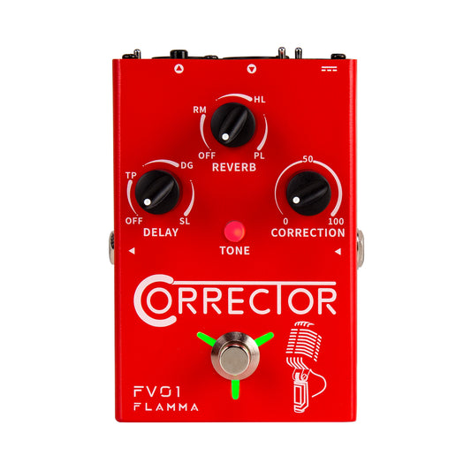 FLAMMA FV01 Correcior Vocal Pitch Correction Effect Pedal