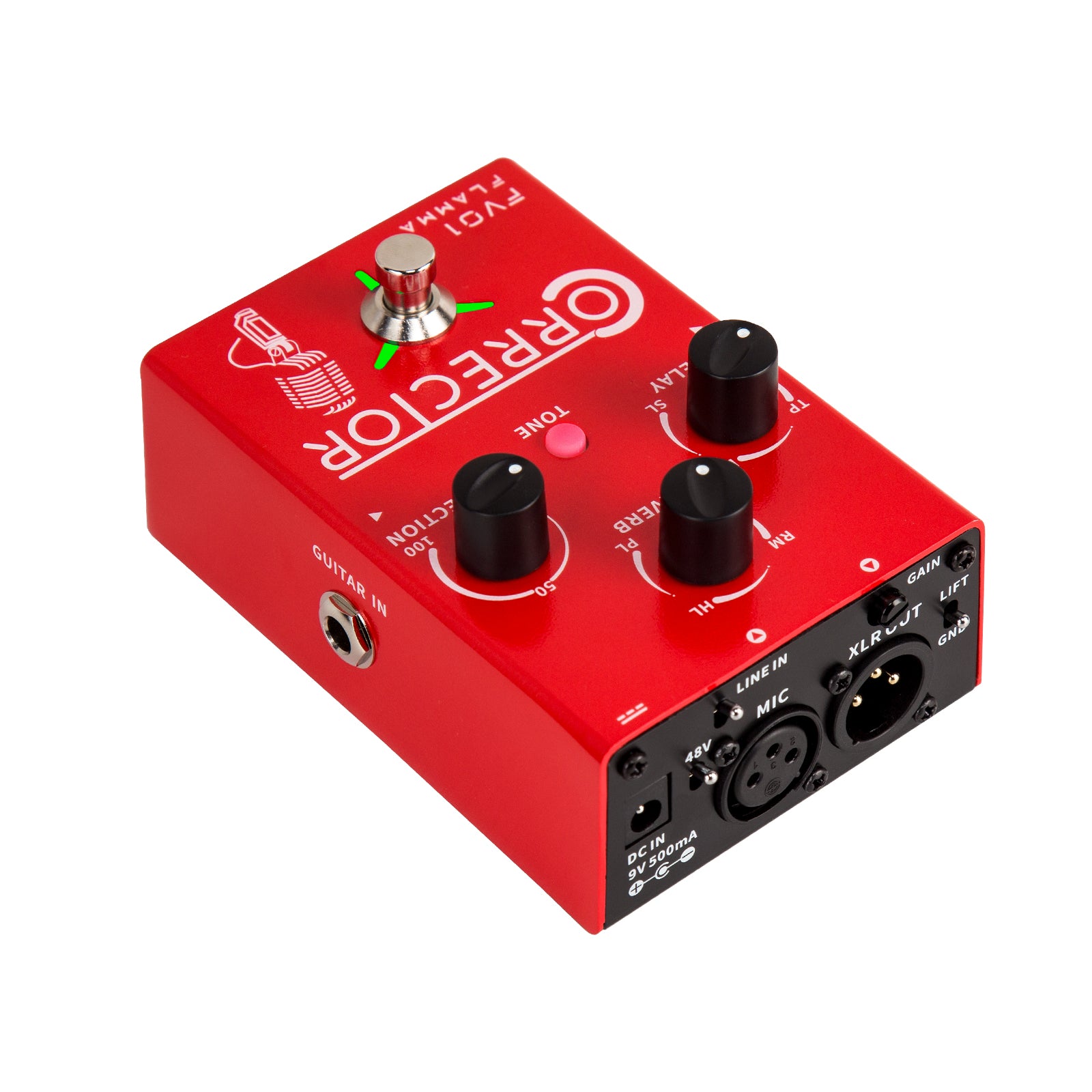 FLAMMA FV01 Correcior Vocal Pitch Correction Effect Pedal
