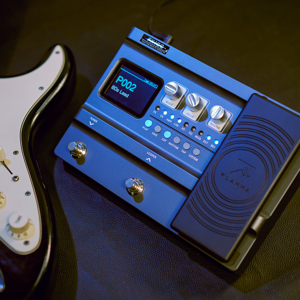 effects pedal for guitar FLAMMA Portable Multi Effects Pedal FX100 – Flamma Innovation