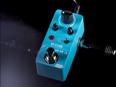mini pedal reverb FLAMMA FC02 Mini Guitar Reverb Pedal Studio Church Plate – Flamma Innovation